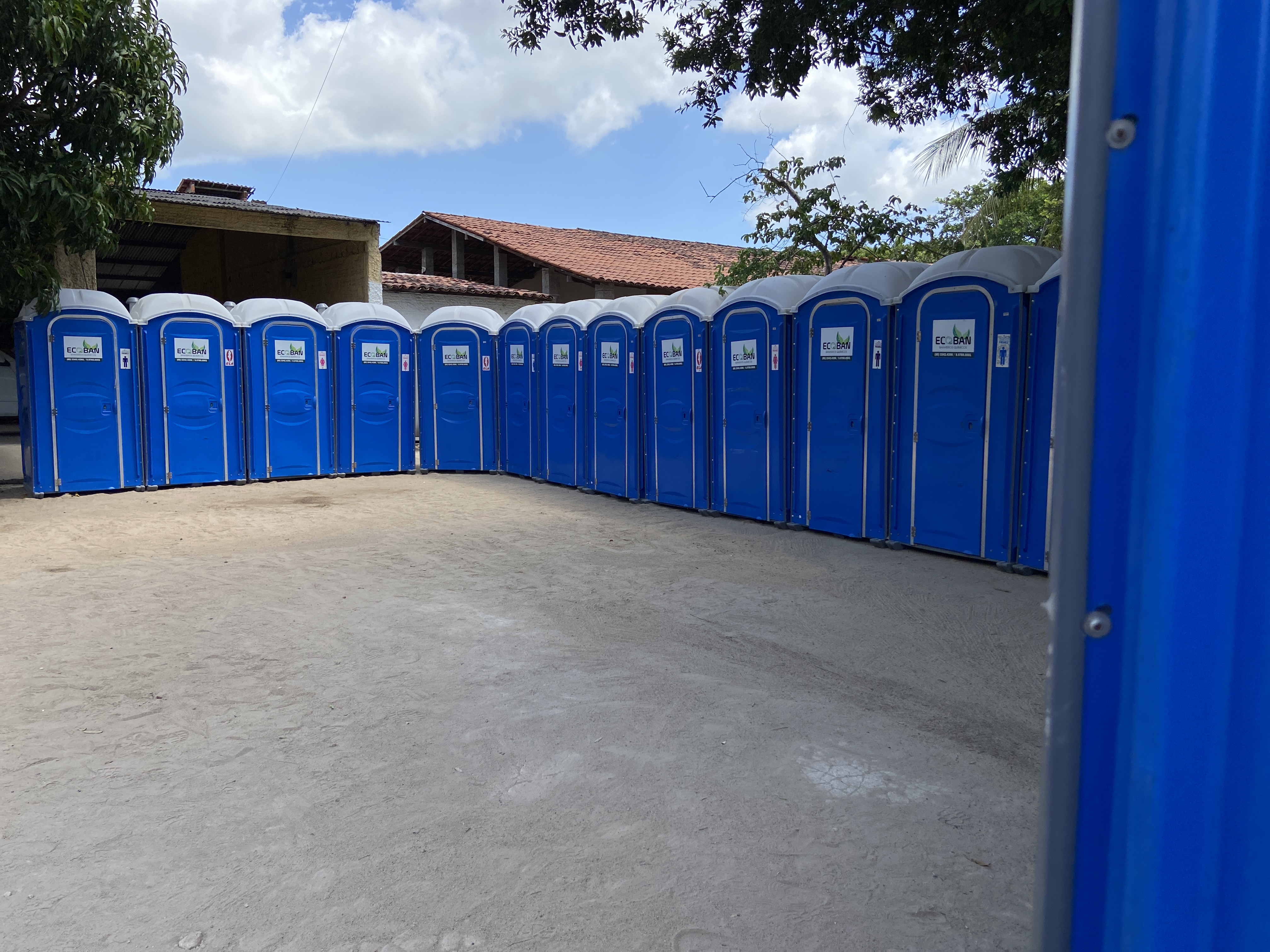 Módulo Sanitário - Vista Externa